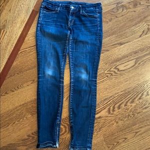 Koral zip ankle jean